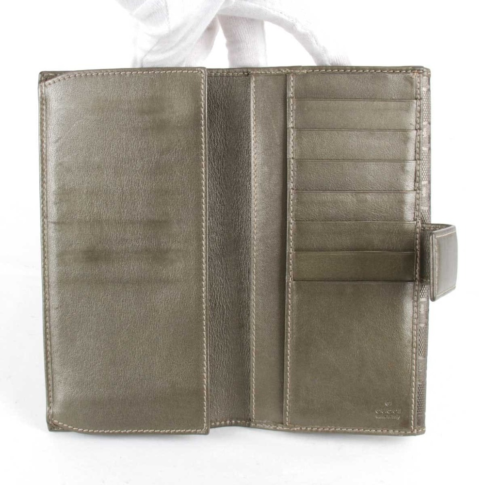 Gucci Long Wallet Implement Gold View 6